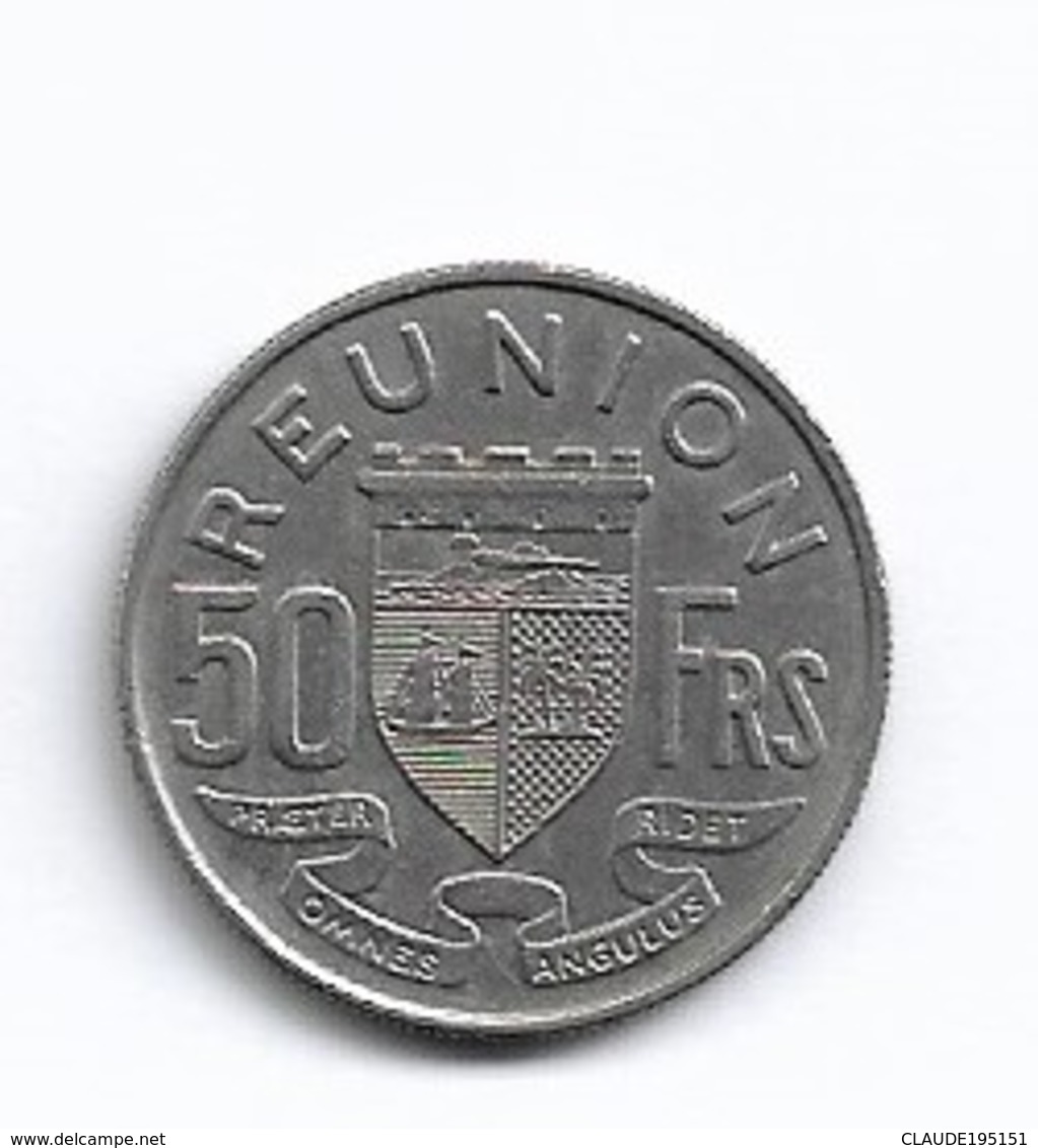 REUNION   PIECE   DE  50  FRANC   1962 - Riunione