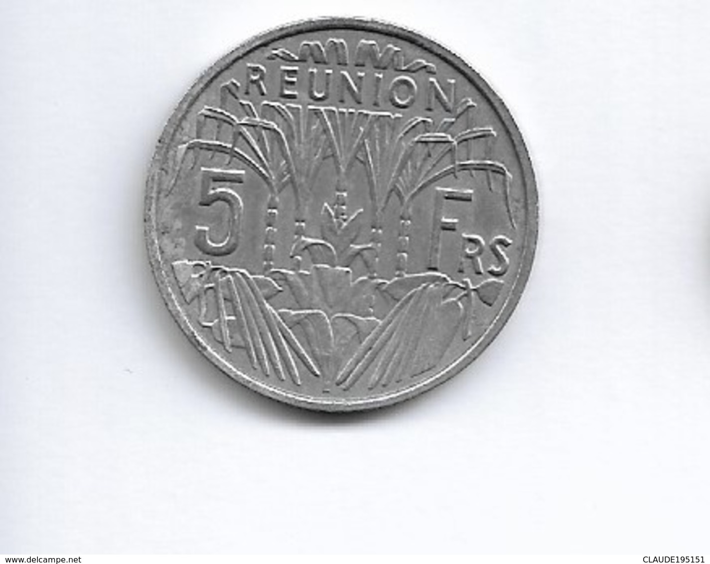 REUNION   PIECE   DE  1  FRANC   1972 - Reunión