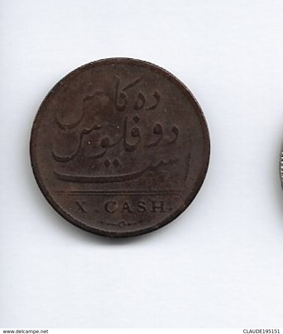 REUNION   PIECE   X (10) CADH DE LA EAST INDIA COMPANY 1808 - Riunione