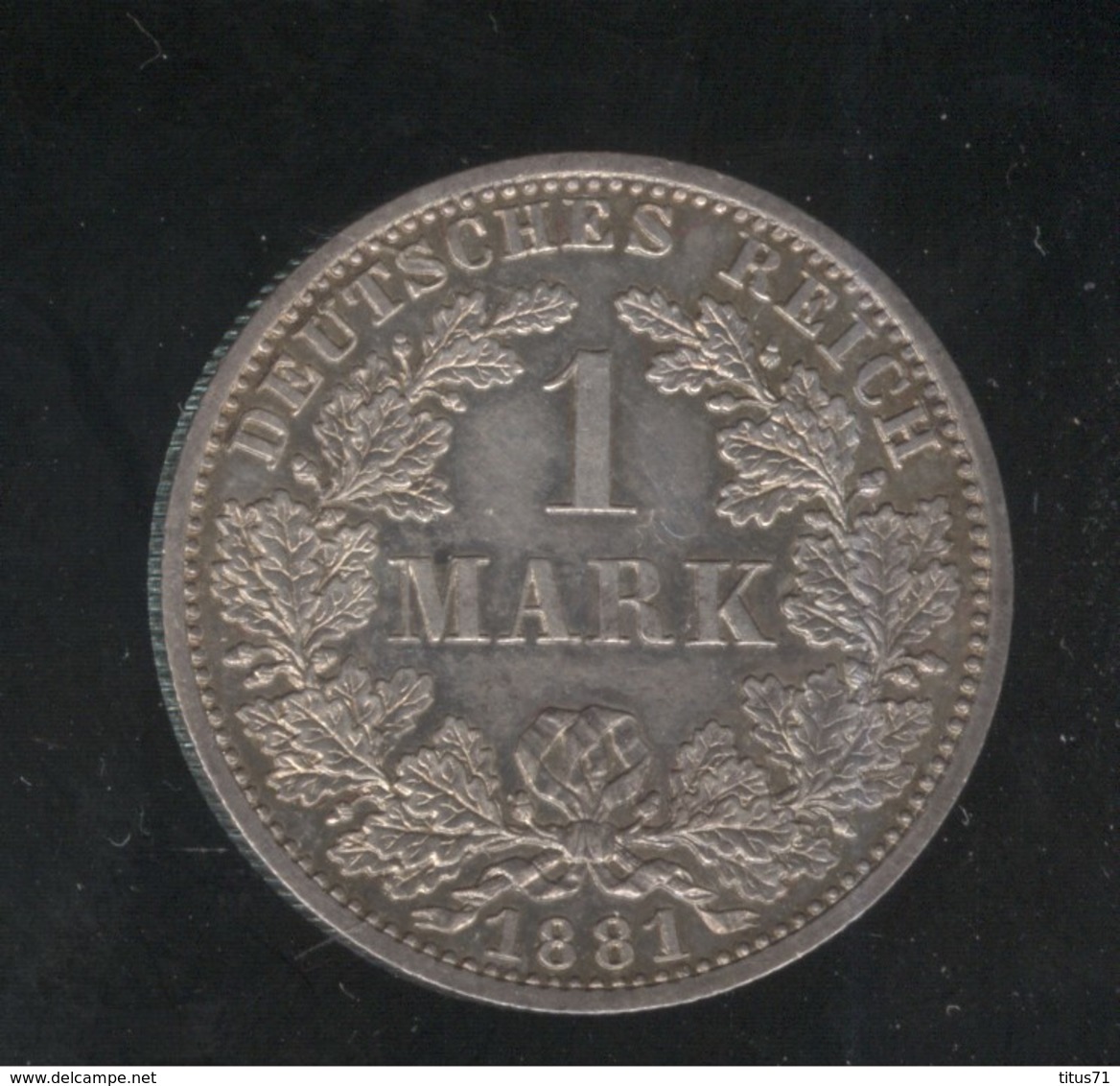 1 Mark Allemagne / Germany 1881 A - SUP - 1 Mark
