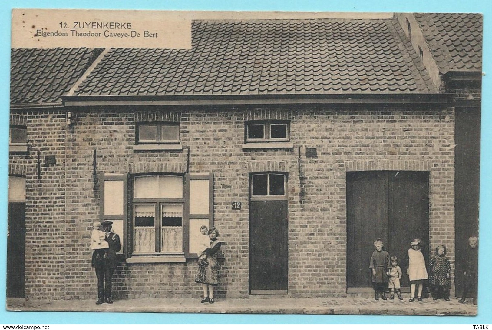 1842 - BELGIE - ZUIENKERKE - EIGENDOM THEODOOR CAVEYE_DE BERT - Zuienkerke