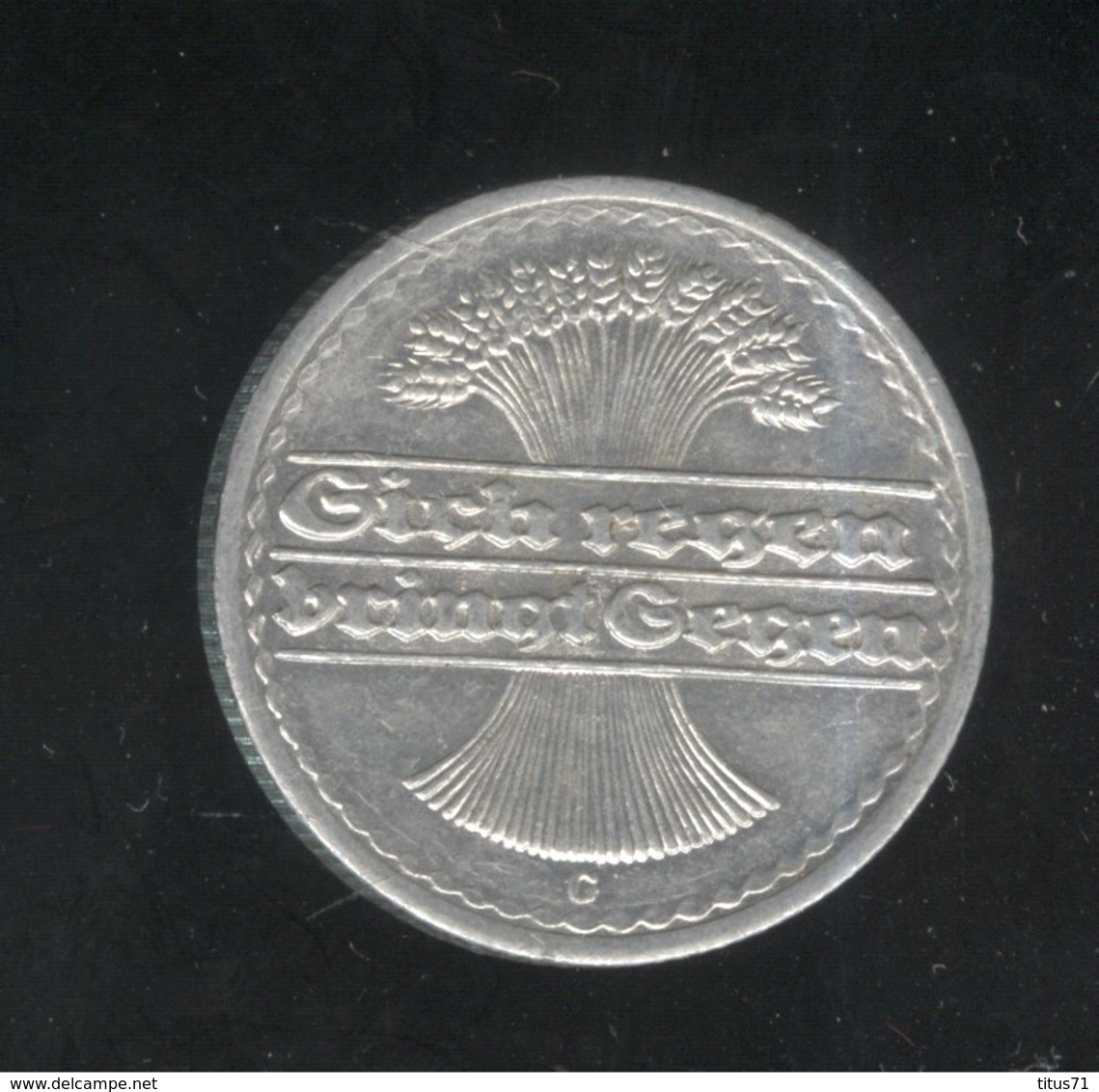 50 Pfennig Allemagne / Germany 1921 G - SUP - 50 Renten- & 50 Reichspfennig