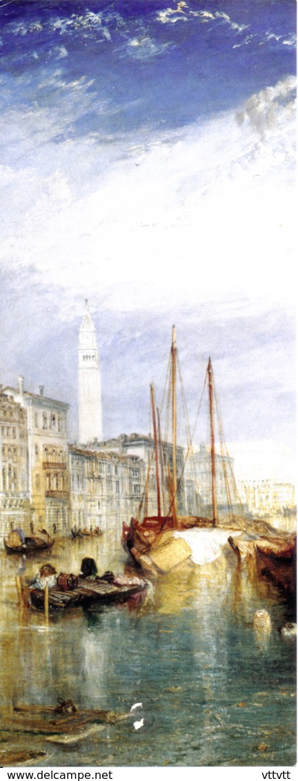 MARQUE-PAGES : THE METROPOLITAN MUSEUM OF ART, New_York, J.M.W. Turner, Vencie From The Porch Of Madonna Della Salute... - Marque-Pages