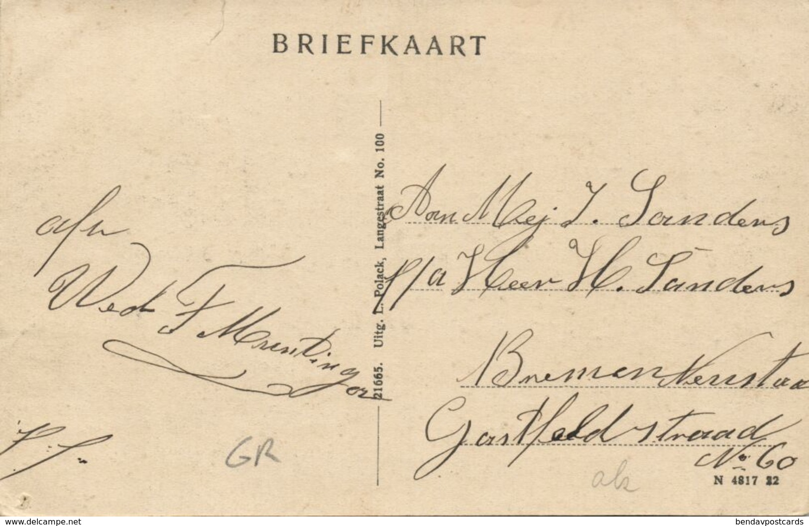 Nederland, WINSCHOTEN, Langestraat, Firma Woltjer Gebr. Droge 1910s Ansichtkaart - Winschoten