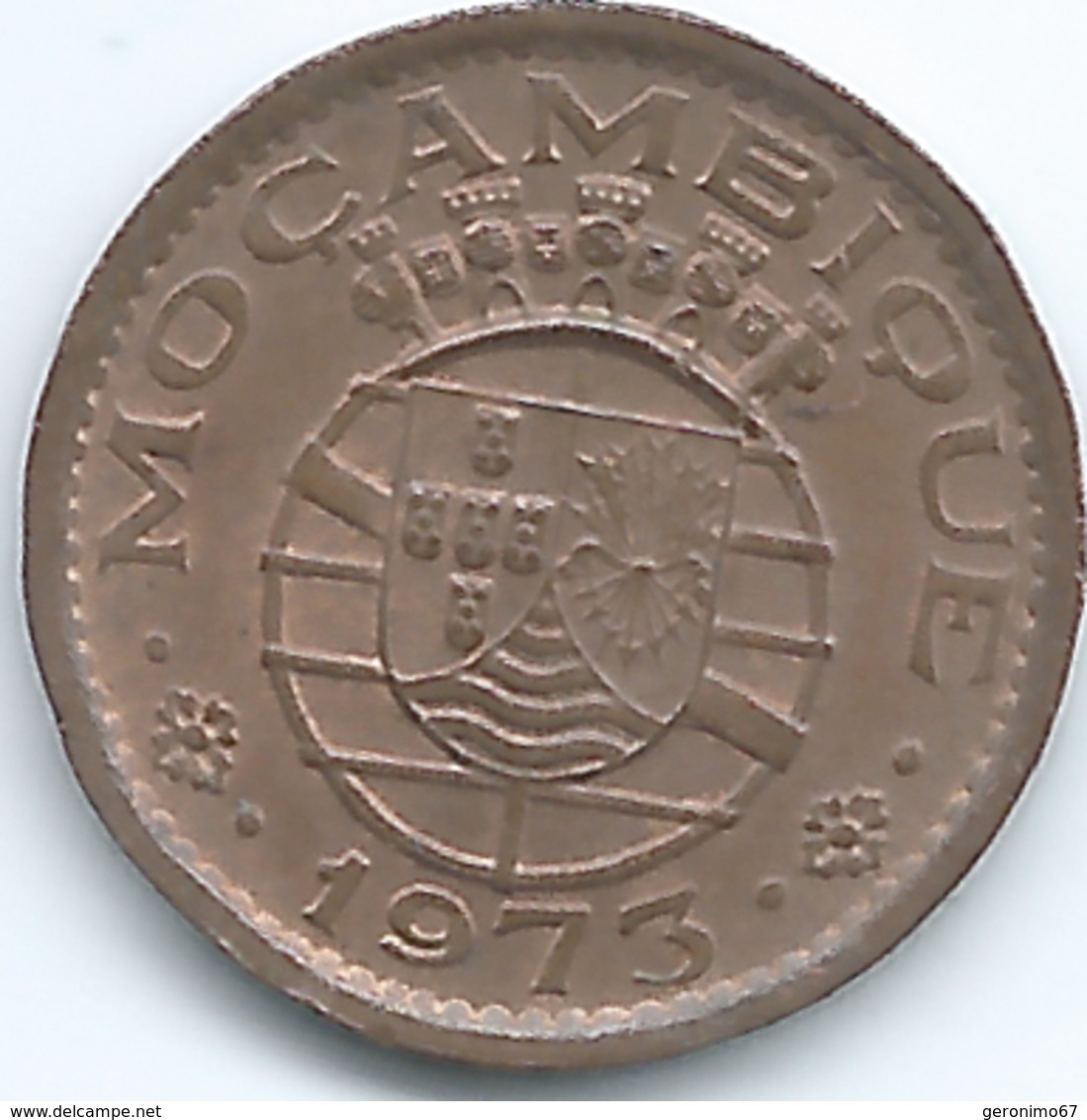 Mozambique - Portuguese Colony - 1973 - 20 Centavos - KM88 - Mozambique