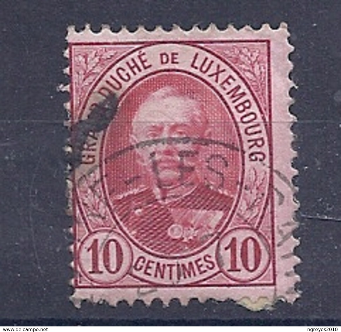 200034412  LUXEMBURGO  YVERT  Nº  59 - 1891 Adolphe De Face