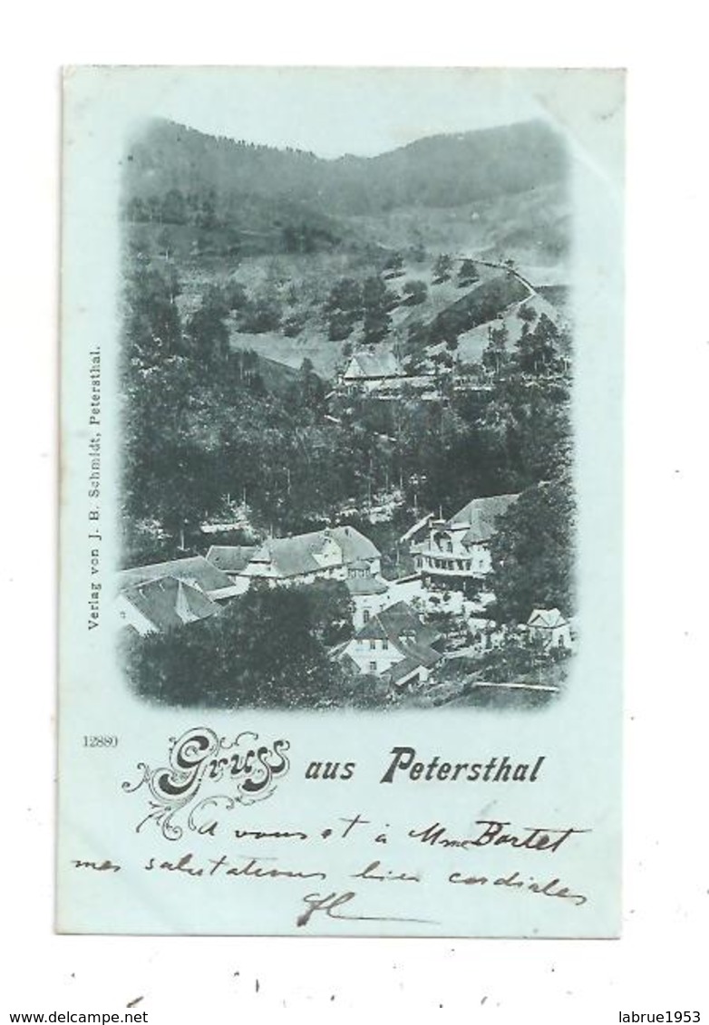Gruss Aus Petersthal -(D.6671) - Bad Peterstal-Griesbach