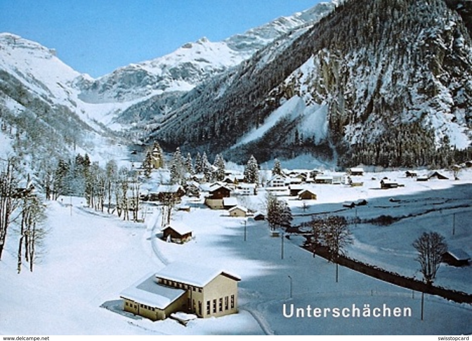 Unterschächen An Der Klausenstrasse Gasthaus Zur Rose Fam. Arnold-Herger - Unterschächen