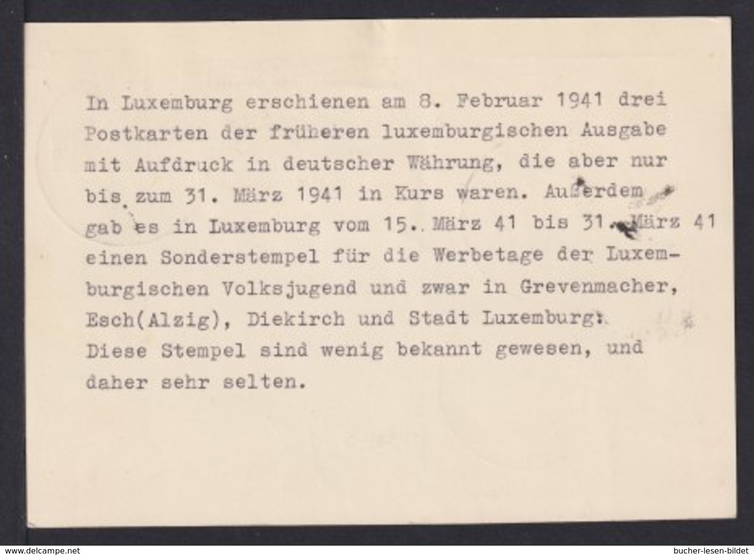 LUXEMBURG - 1941 - 5 Pf. Ganzsache Als Einschreiben Ab Diekirch Nach Berlin - Occupation 1938-45