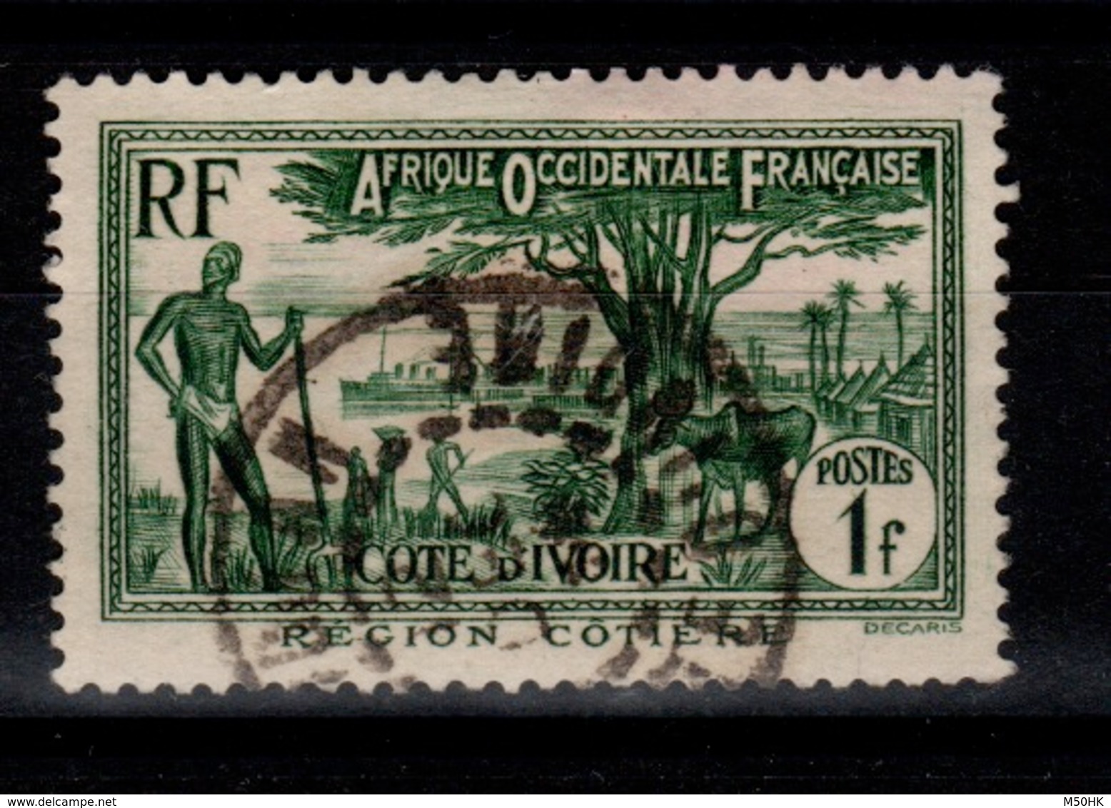 Cote D'Ivoire YV 124 Oblitéré Cote 3,20 Euros - Used Stamps