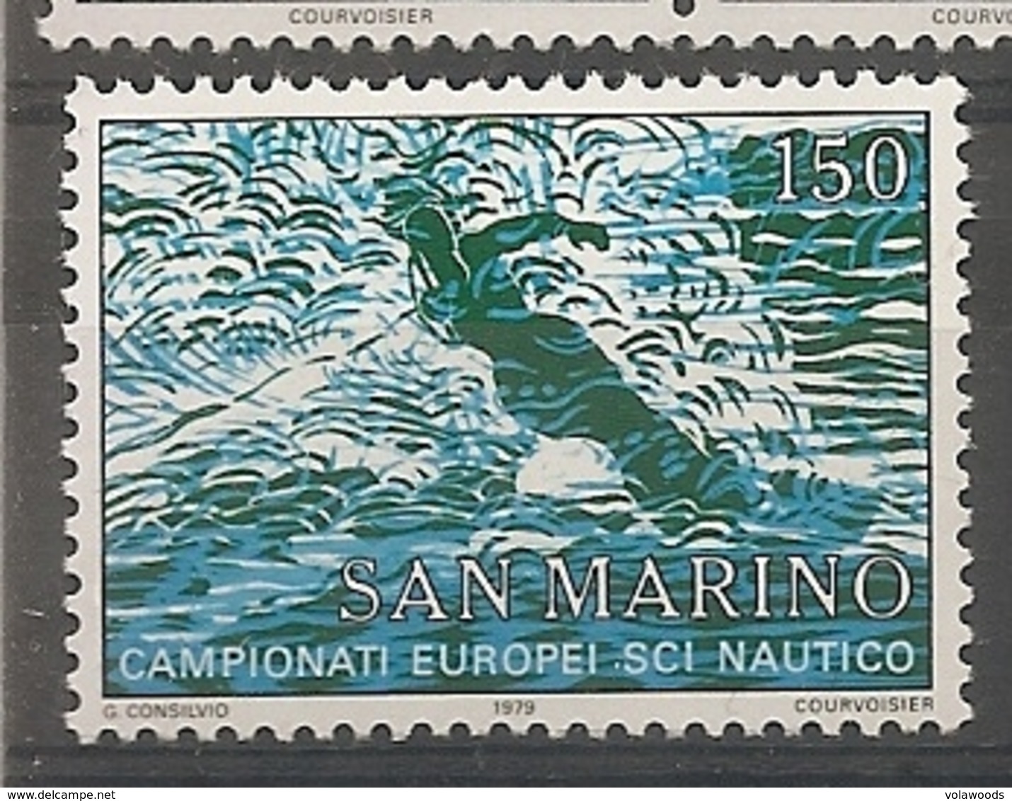 San Marino - Serie Completa Nuova MNH: Campionati Europei Di Sci Nautico - 1979 * G - Waterski