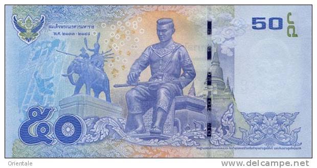 THAILAND P. 119 50 B 2012 UNC (s. 83.2) - Thaïlande