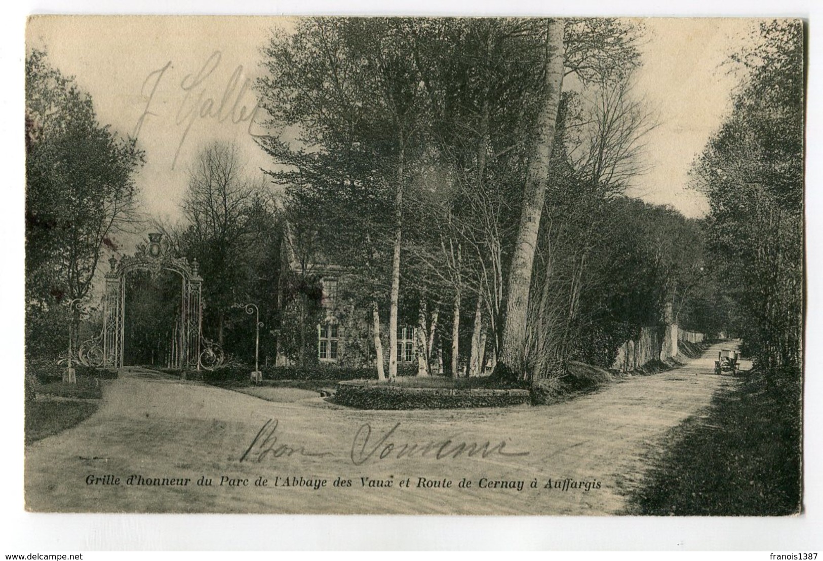 Ref 201 - Grille D'Honneur Du Parc De L'Abbaye Des Vaux Et Route De CERNAY à AUFFARGIS - Auffargis