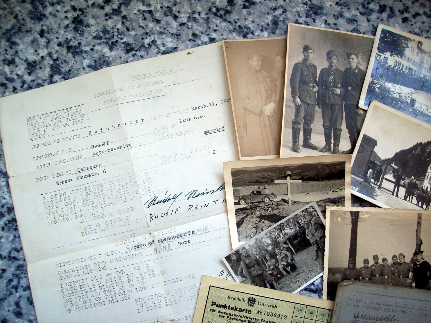 Konvolut Wehrmacht Kraftfahrer - Documents