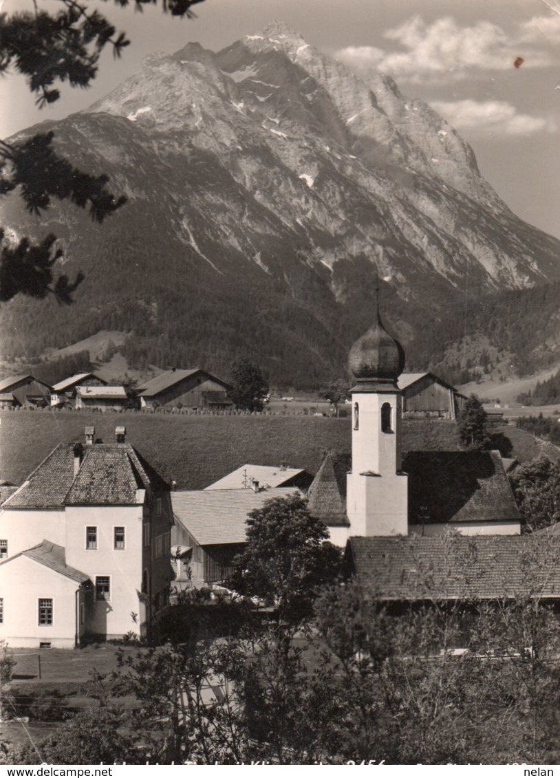 STANZACH I. LECHTAL-TIROL MIT KLIMMSPITZE-REAL PHOTO - Lechtal