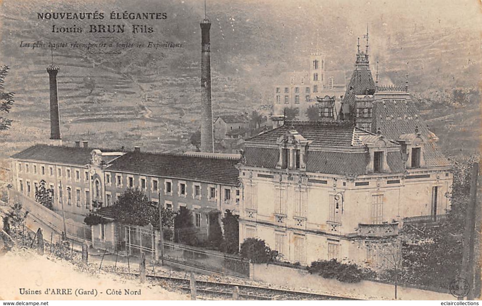 Arre             30          L'Usine Louis Brun Côté Nord        (Voir Scan) - Sonstige & Ohne Zuordnung