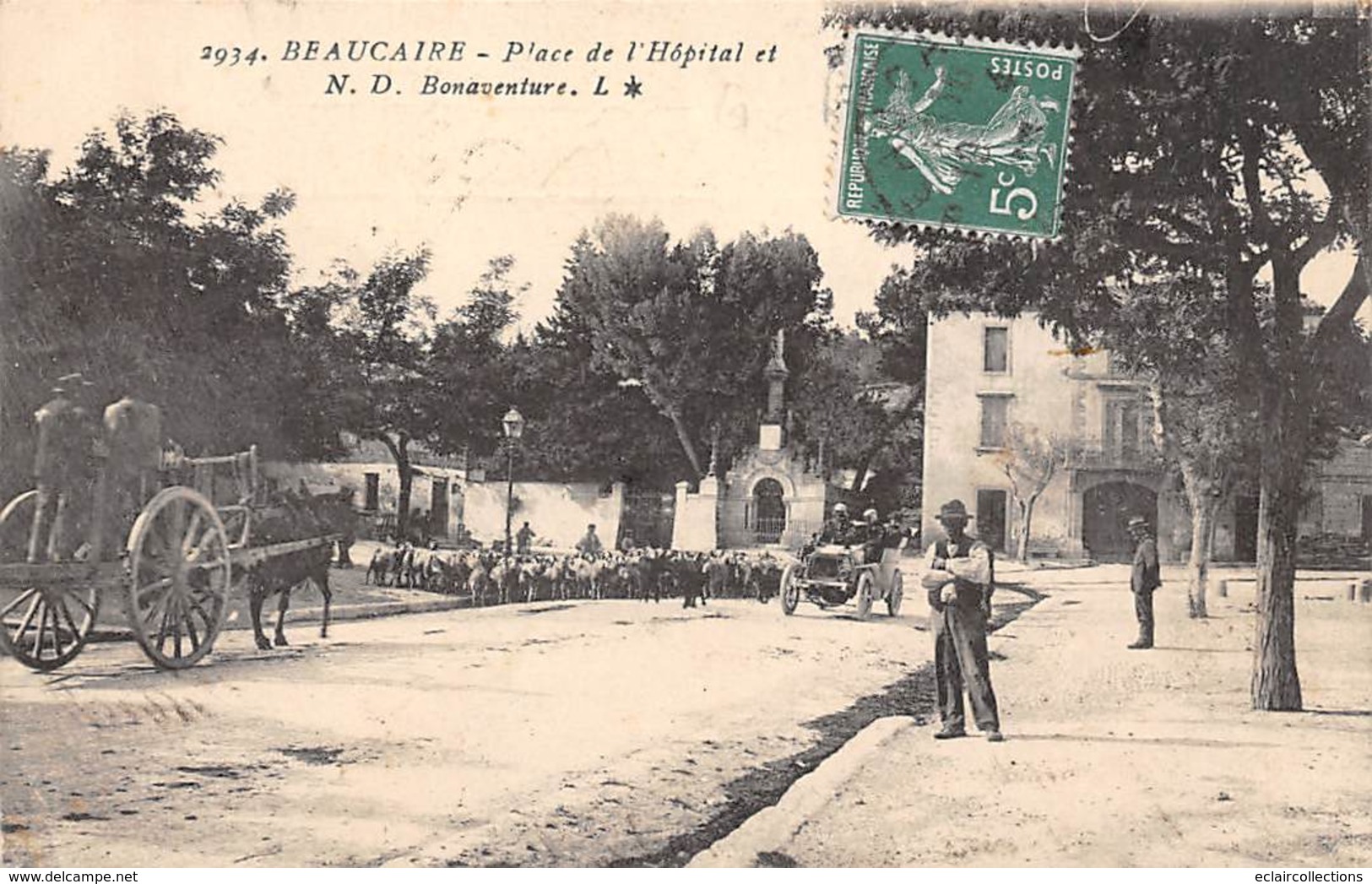 Beaucaire         30           Place De L'Hôpital          (Voir Scan) - Beaucaire