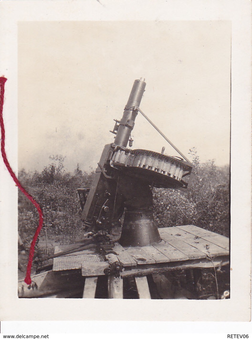 ( 55 ) - Vor Verdun Höhe 304 Revolverkanone Flak   Photo Allemande 1° Guerre - Autres & Non Classés