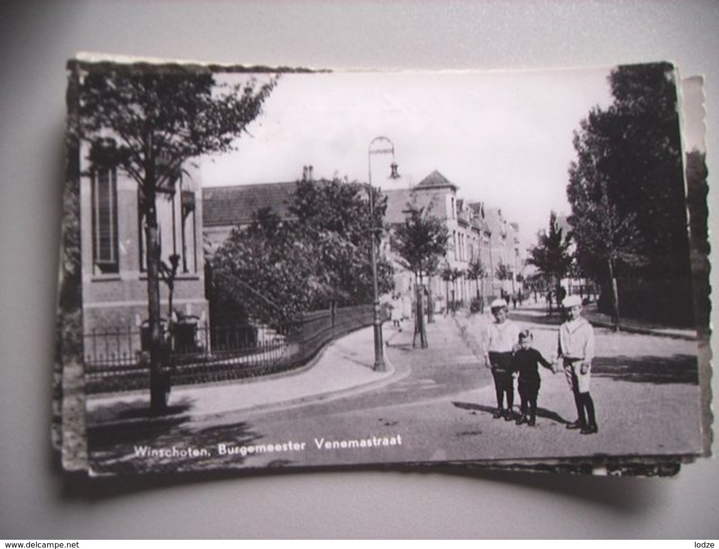 Nederland Holland Pays Bas Winschoten Met Burg. Venemastraat Oud - Winschoten