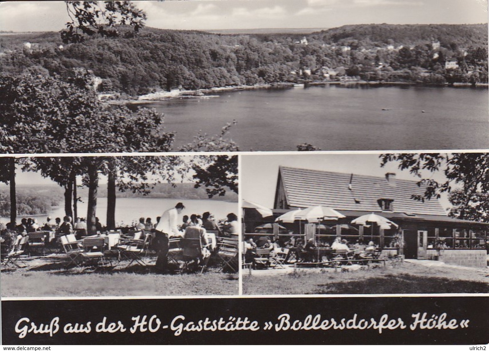 AK Buckow - Märkische Schweiz - HO-Gaststätte Bollersdorfer Höhe - 1968 (49468) - Buckow
