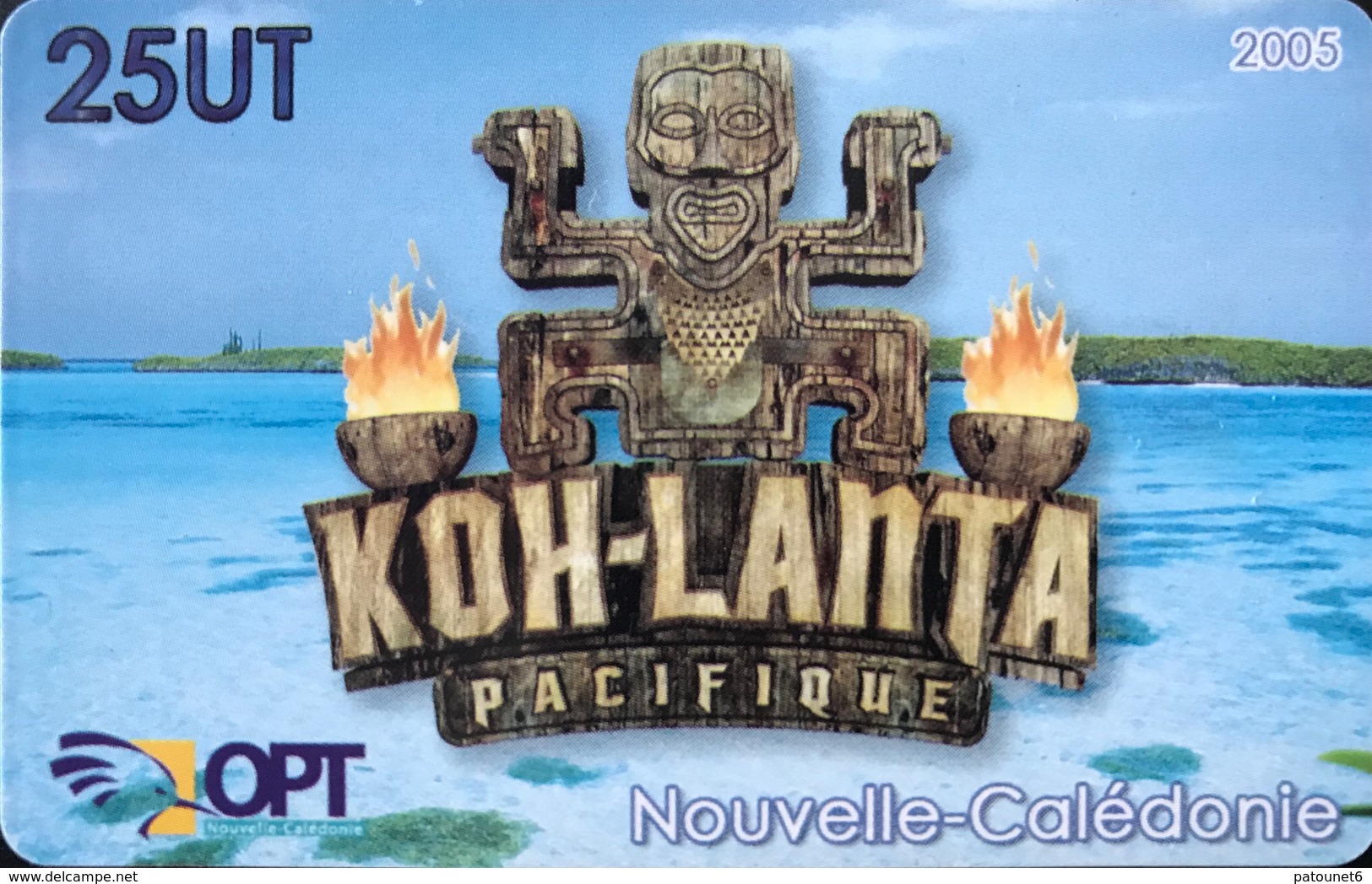 NOUVELLE CALEDONIE -  Phonecard  -  KOH-LANTA -  NC 134  -  25 Unités - Nueva Caledonia