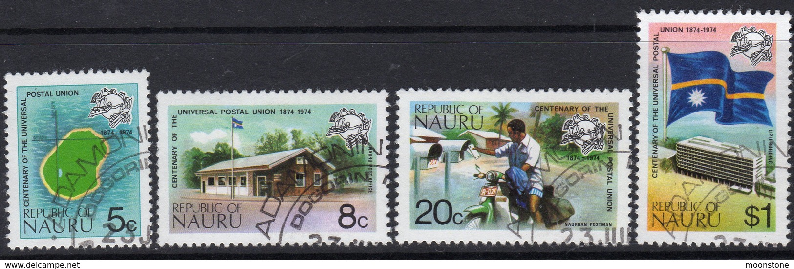 Nauru 1974 UPU Centenary Set Of 4, Used, SG 122/5 (BP) - Nauru