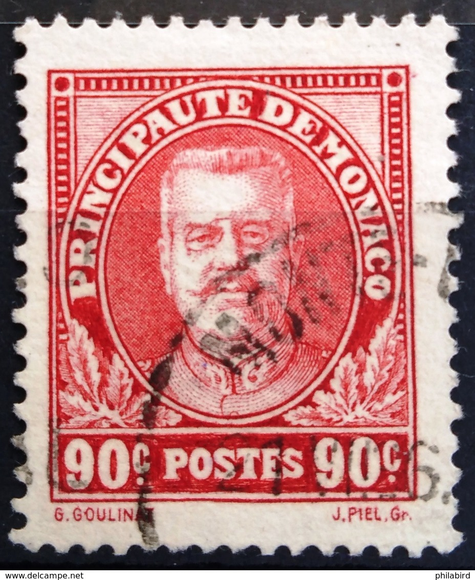 MONACO                   N° 117                  OBLITERE - Used Stamps