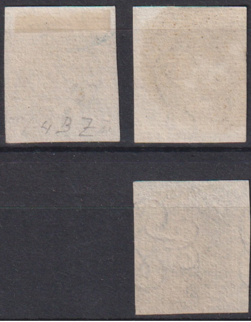 (23) Lot Cat Nr: 7B  " Geribd Papier " - 1851-1857 Médaillons (6/8)