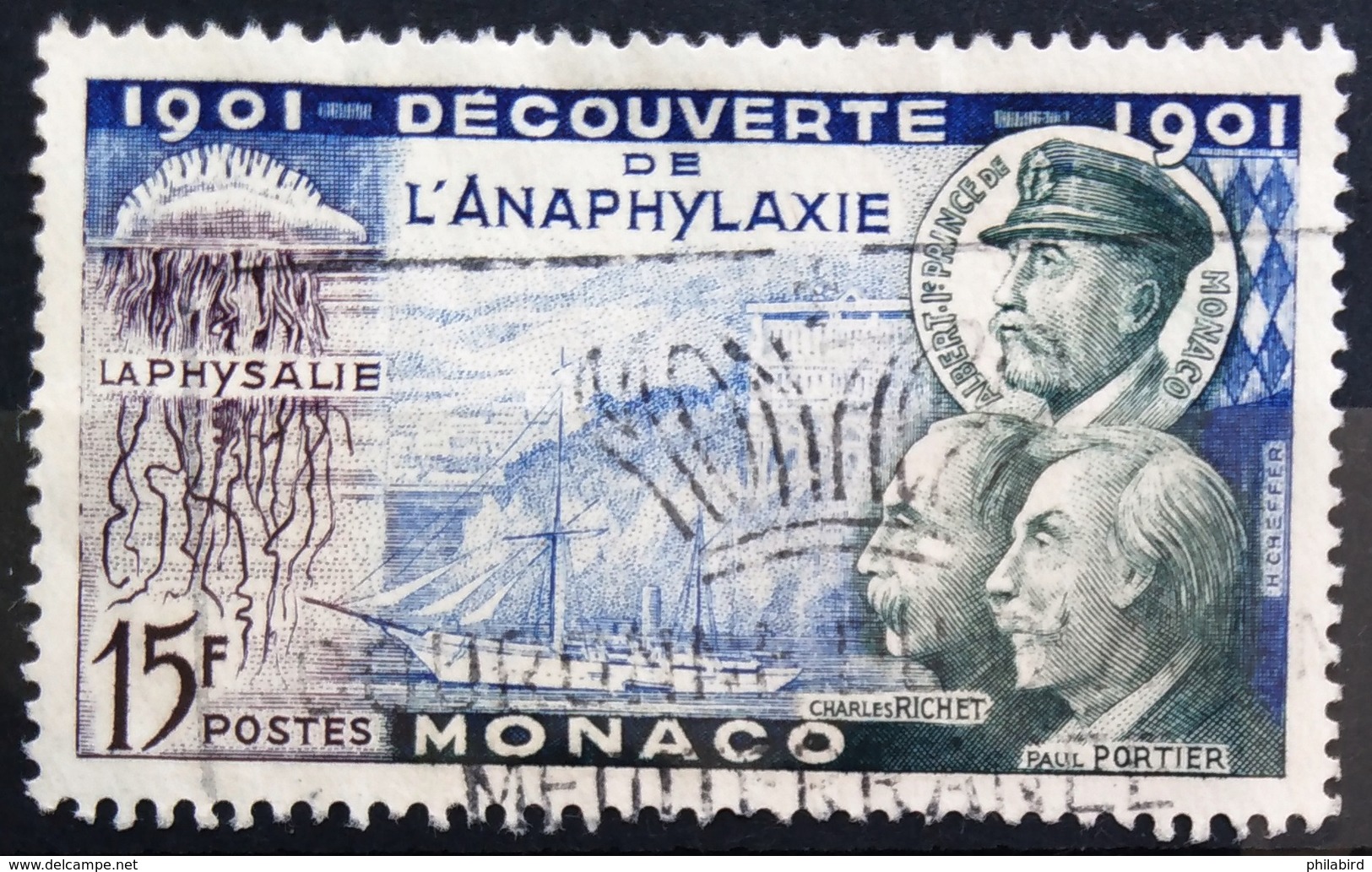 MONACO                   N° 396                  OBLITERE - Used Stamps