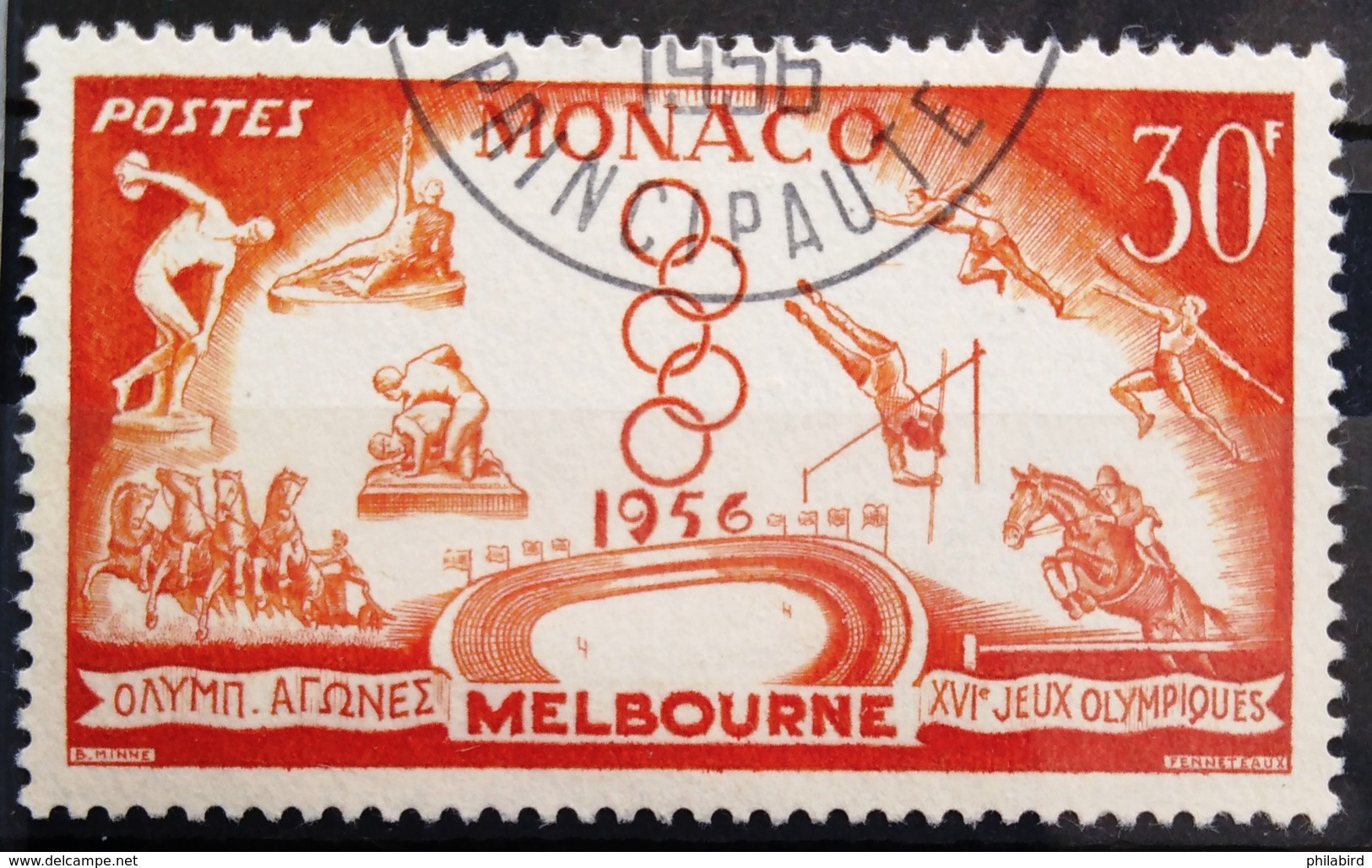 MONACO                   N° 443                  OBLITERE - Used Stamps