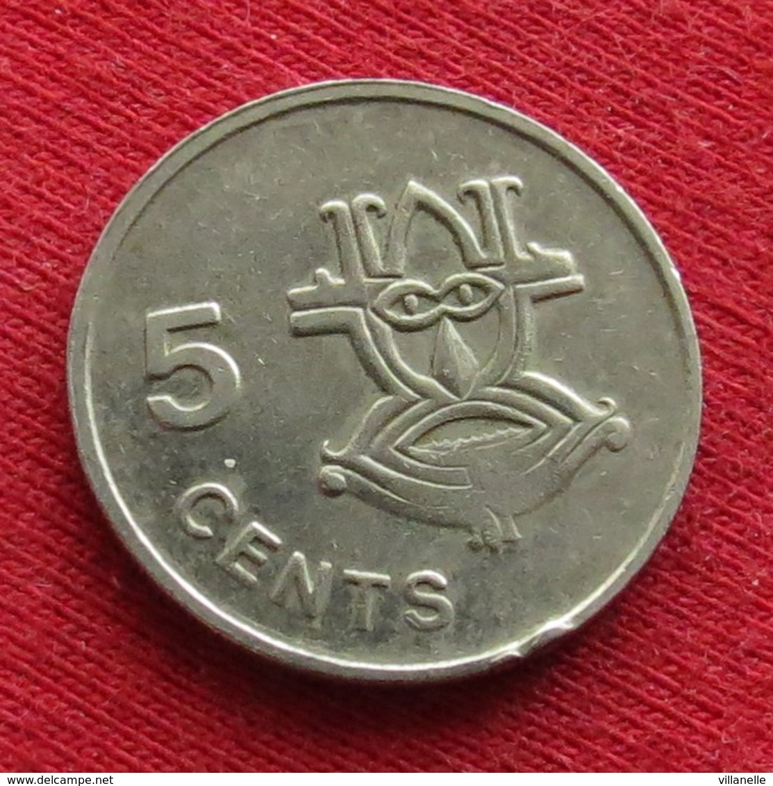 Solomon Islands 5 Cents 1985 KM# 3 Lt 1489 *VT Salomon Salomão - Salomonen