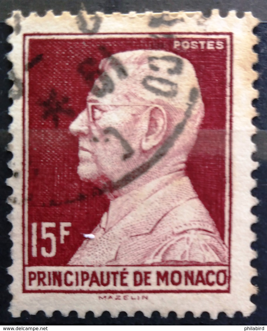 MONACO                   N° 305 B                  OBLITERE - Used Stamps