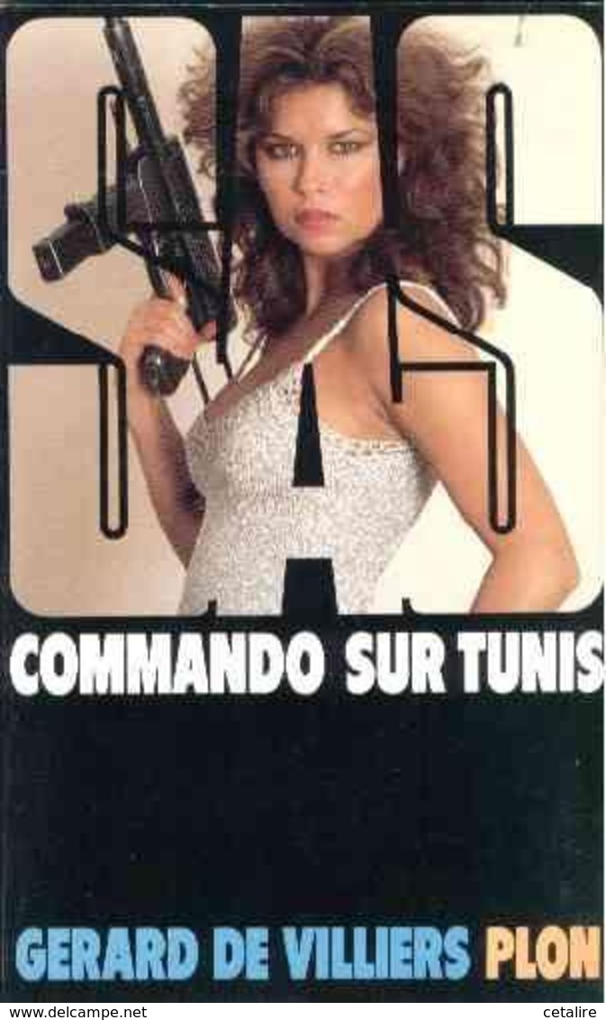 Commando Sur Tunis Gerard De Villiers +++TBE+++ LIVRAISON GRATUITE - SAS