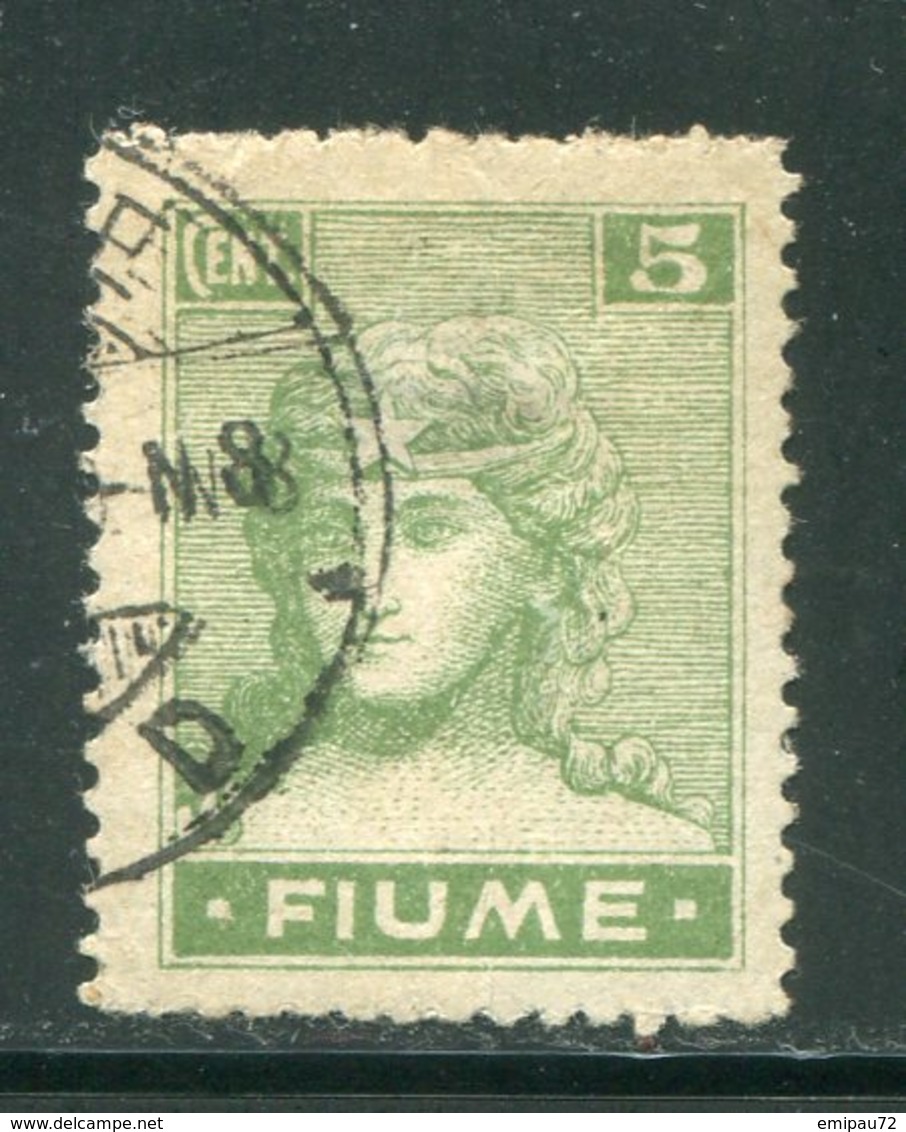 FIUME- Y&T N°34- Oblitéré - Fiume