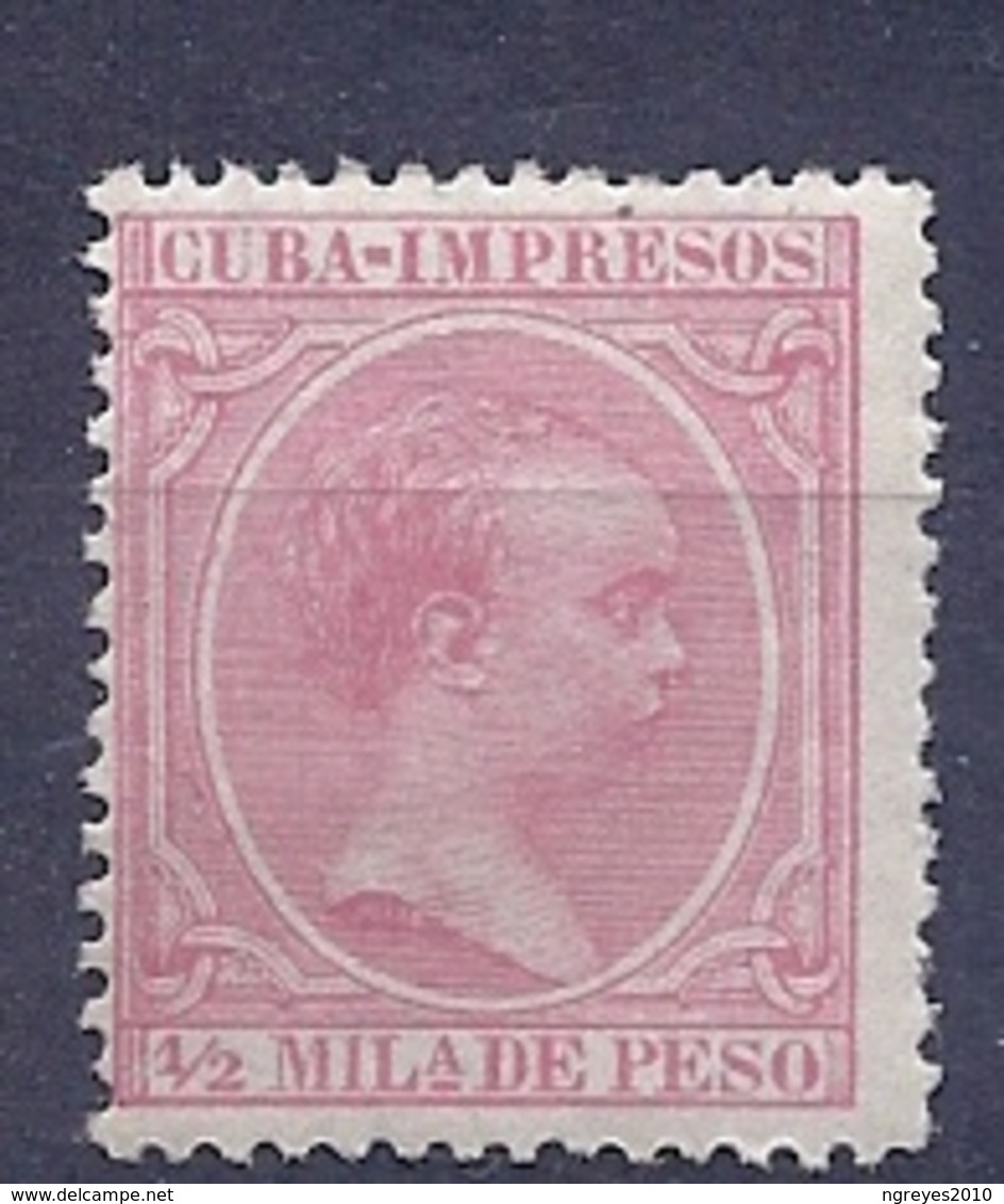 200034504  CUBA  ESPAÑA   EDIFIL   Nº  130  **/MNH - Cuba (1874-1898)