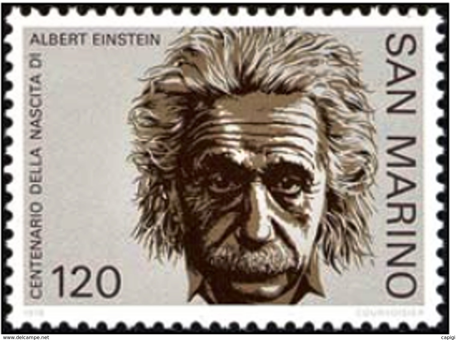 1979 - SAN MARINO -ALBERT EINSTEIN - 1016  -  NUOVO - MNH - Unused Stamps