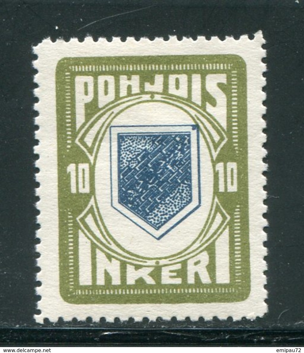 FINLANDE- Ingrie- Y&T N°8- Neuf Avec Charnière * - Local Post Stamps