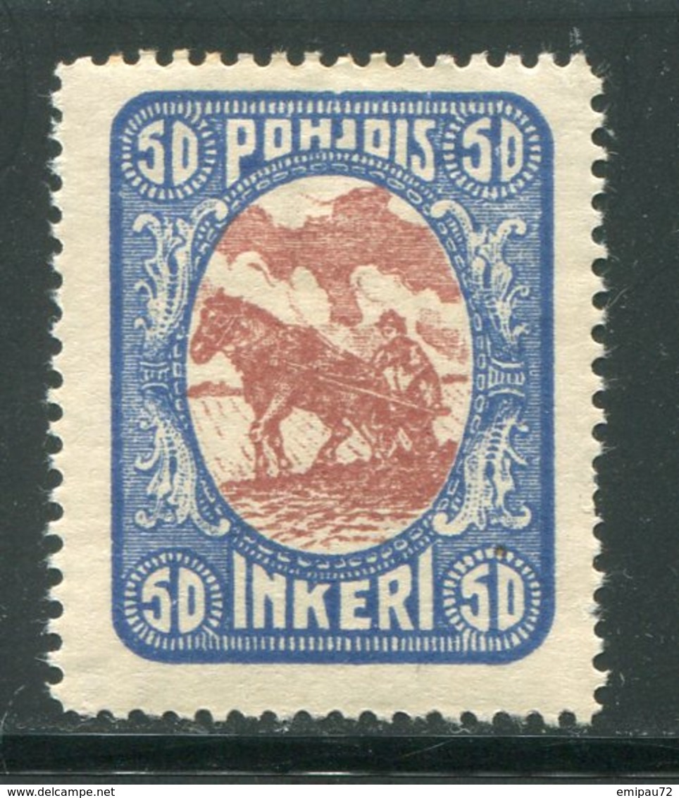 FINLANDE- Ingrie- Y&T N°10- Neuf Avec Charnière * - Local Post Stamps