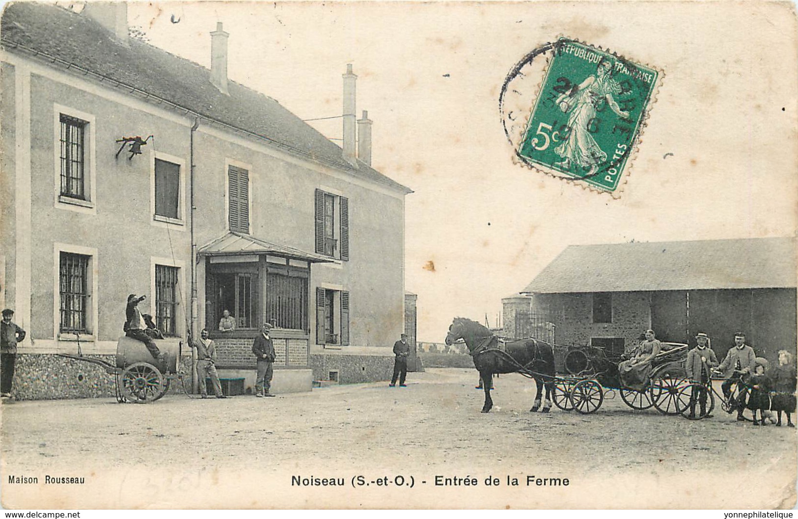 94 - Val De Marne - 10234 - NOISEAU - Entrée De La Ferme - Noiseau