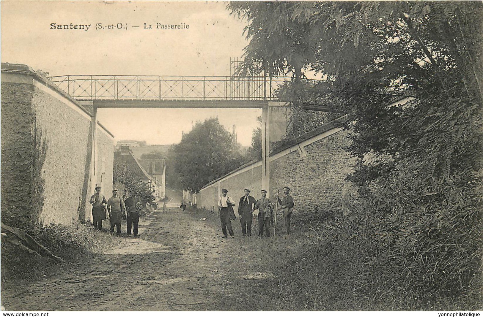 94 - Val De Marne - 10257 - SANTENY - Passerelle - Santeny