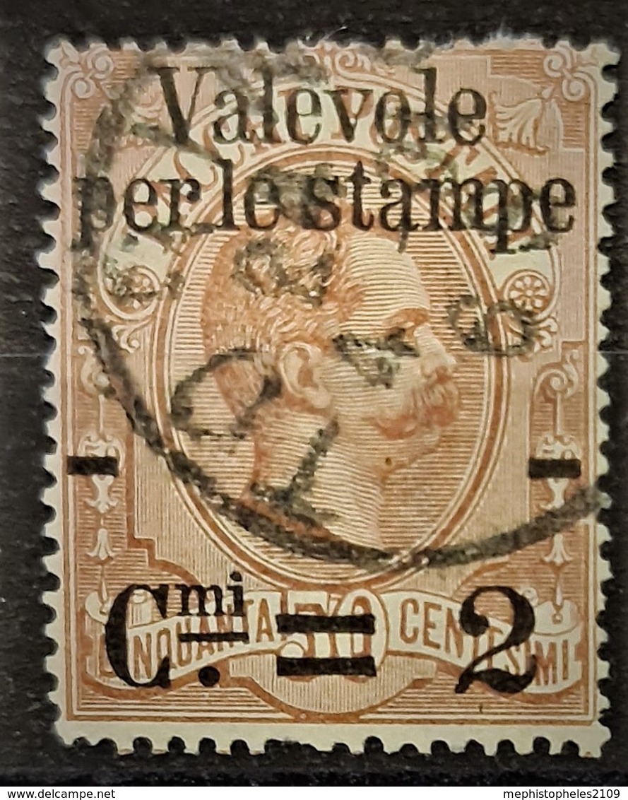 ITALIA / ITALY 1890 - Canceled - Sc# 60 - 2c/50c - Usados