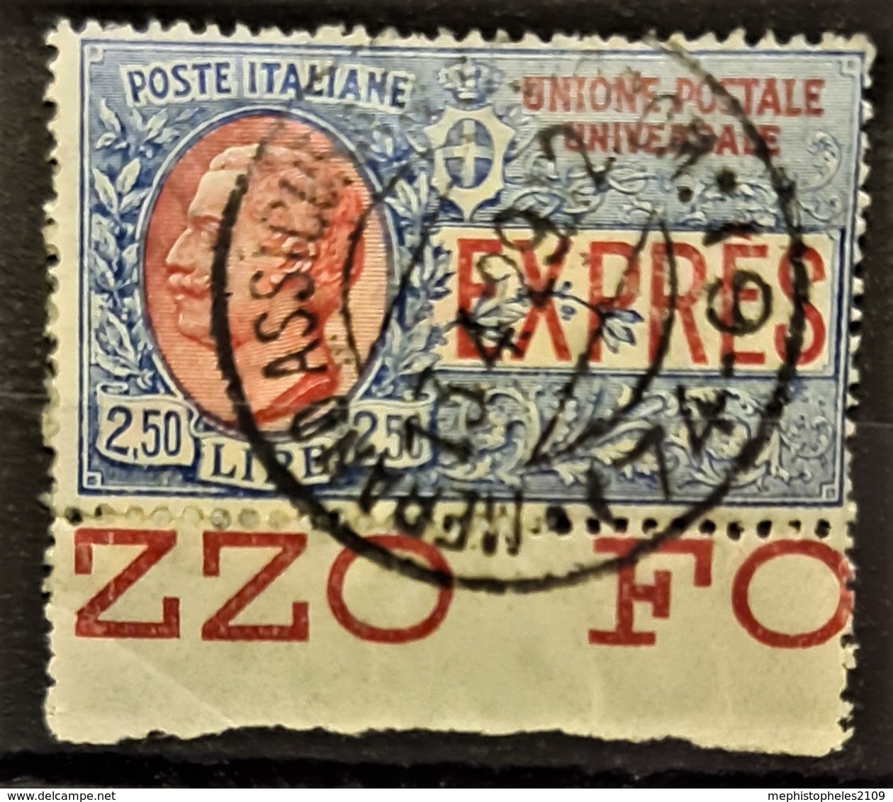 ITALIA / ITALY 1926 - Canceled - Sc# E8 - 2.50L - Poste Exprèsse