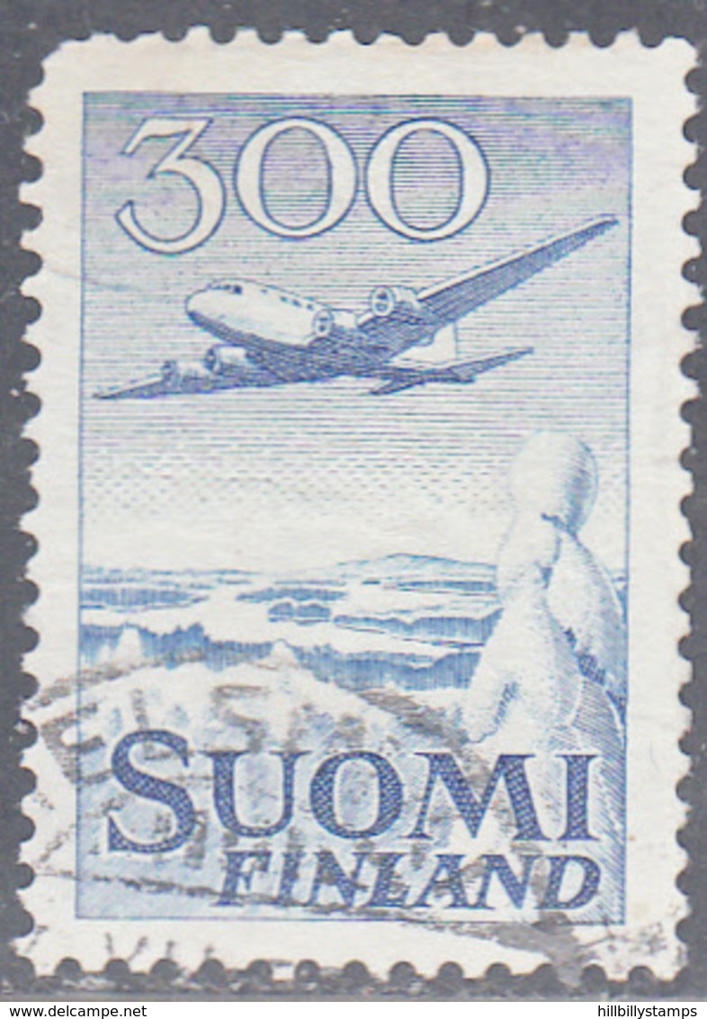 FINLAND     SCOTT NO  C4   USED     YEAR  1958 - Used Stamps