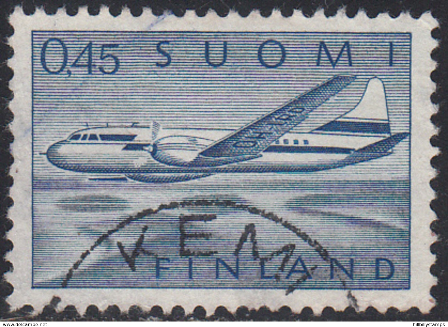 FINLAND     SCOTT NO  C8   USED     YEAR  1963 - Oblitérés