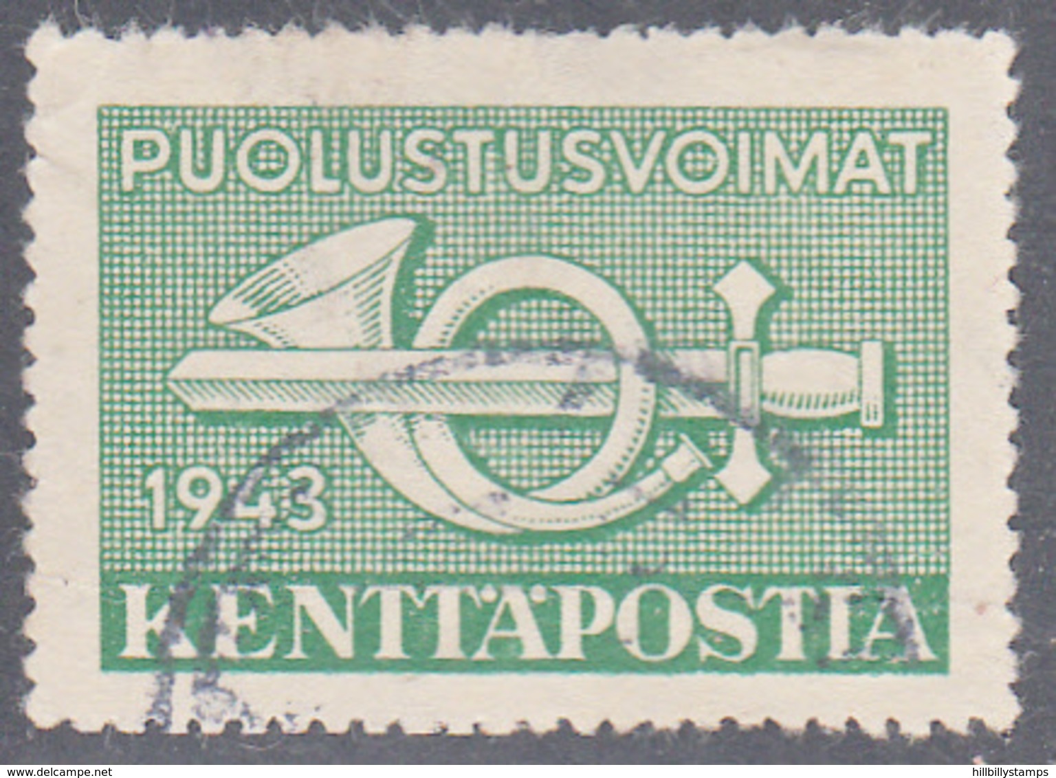 FINLAND     SCOTT NO  M4  USED     YEAR  1943 - Oblitérés