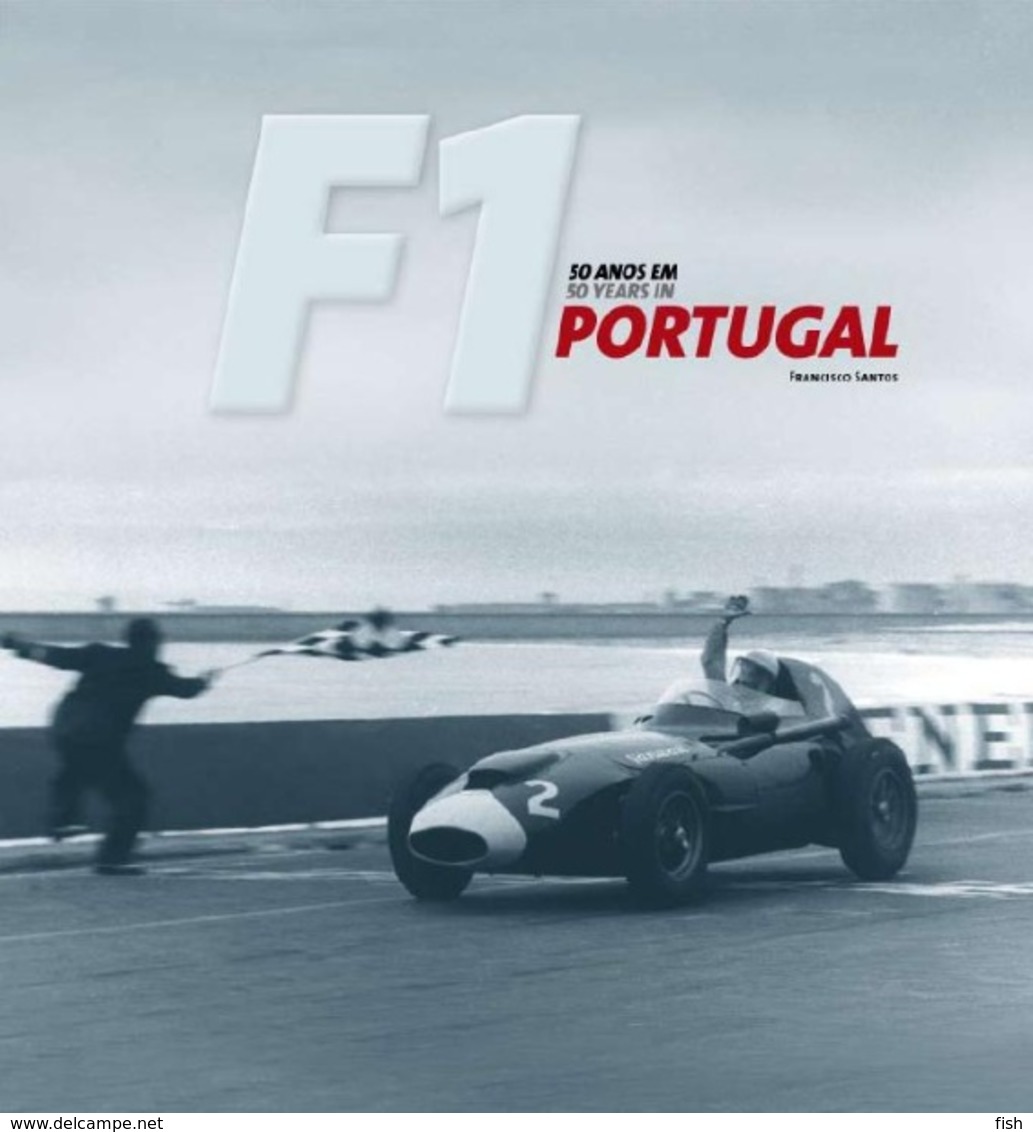 Portugal ** & Post Office Thematic Book With Stamps, 50 Years Of Formula 1 In Portugal 2010 (8625) - Book Of The Year