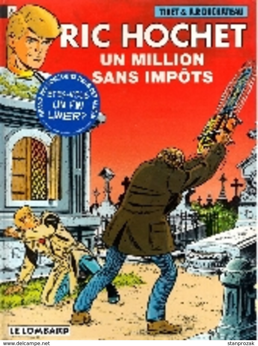 Ric Hochet Un Million Sans Impôts  EO - Ric Hochet