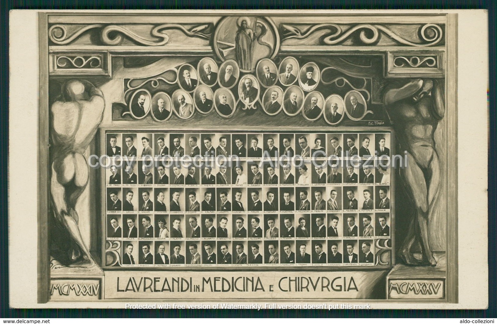 Padova  Laureandi In Medicina E Chirurgia 1925 FP P286 - Padova (Padua)