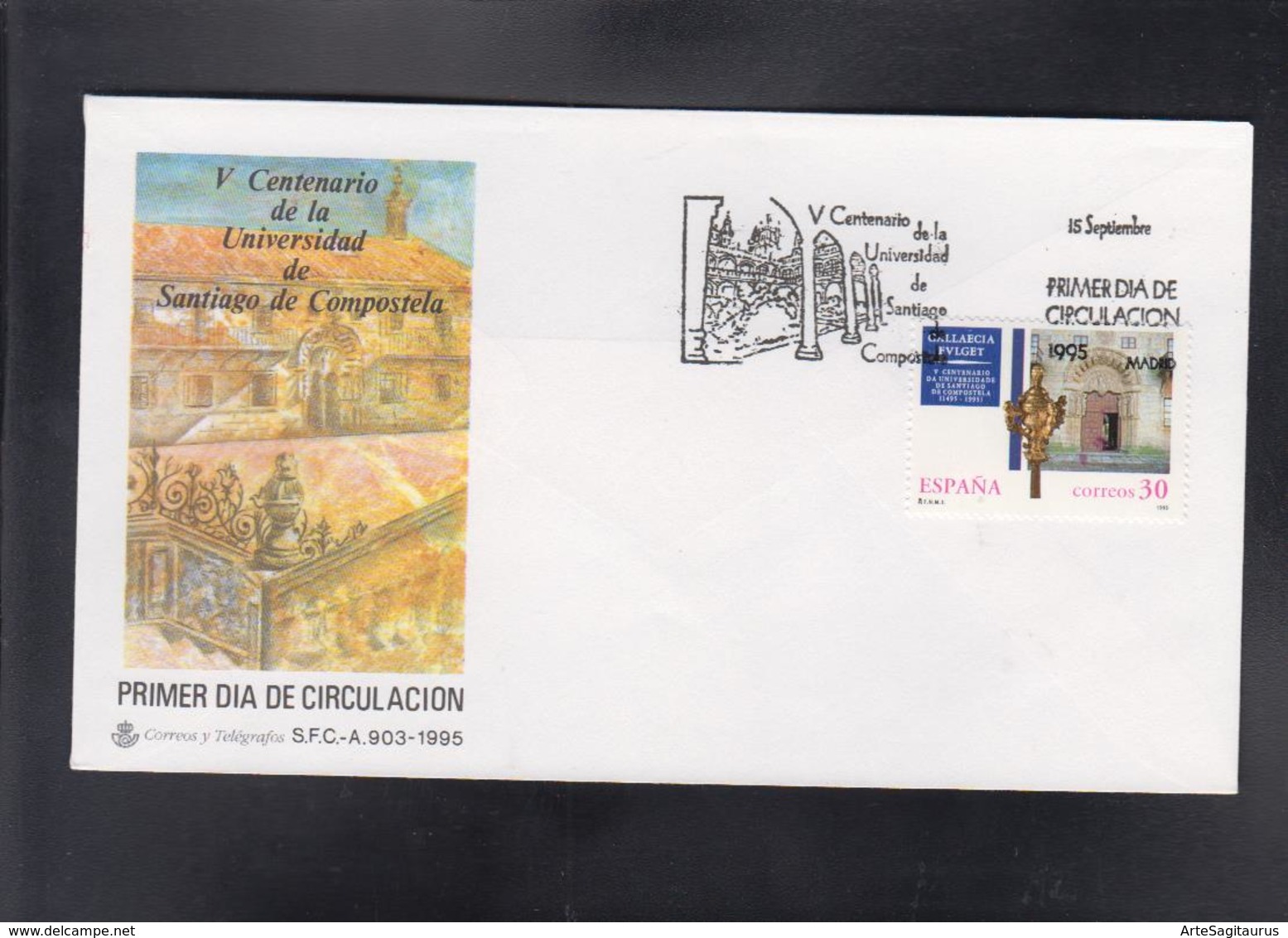 SPAIN, FDC, EDUCATION, UNIVERSITY SANTIAGO ** - Other & Unclassified