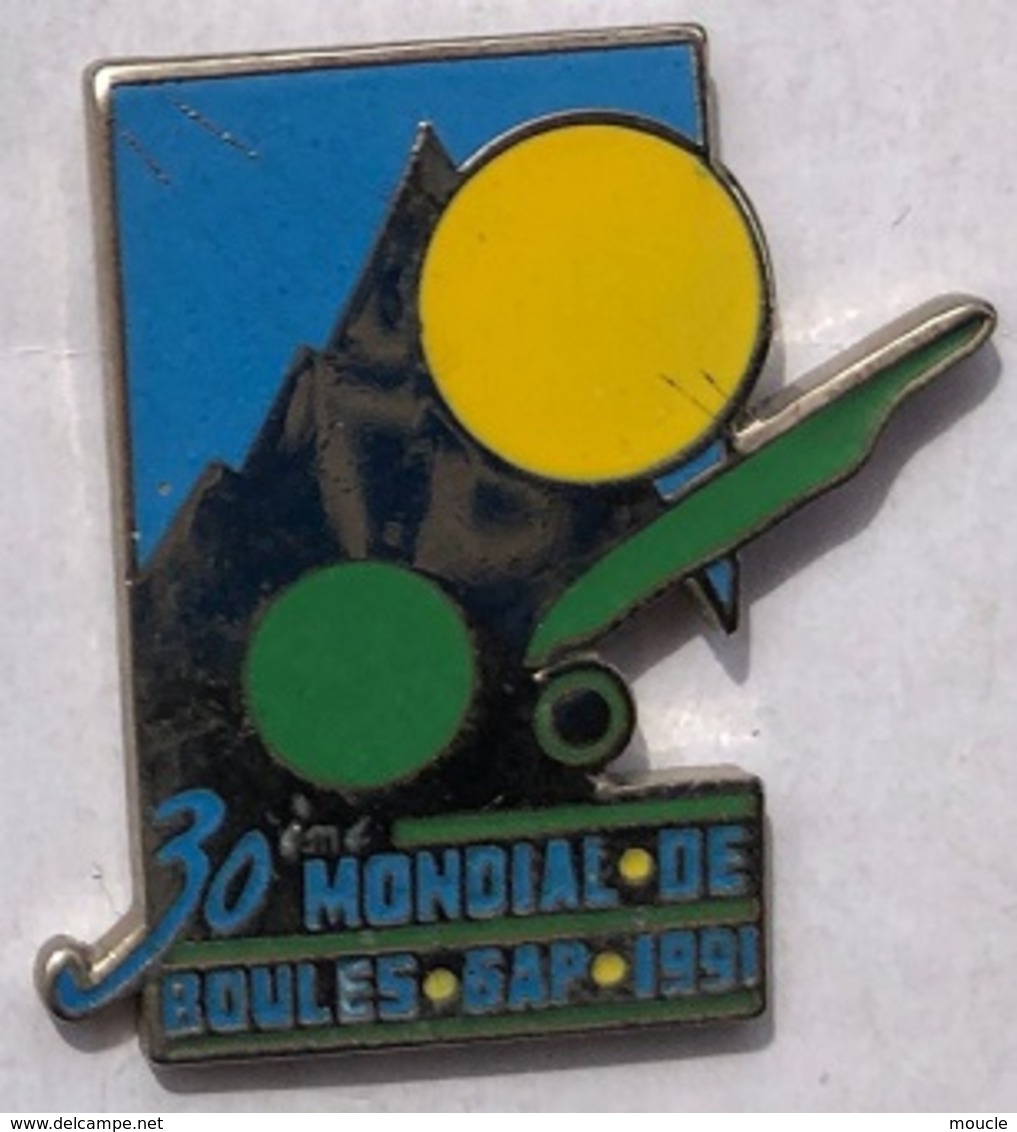 30ème MONDIAL DE BOULES - GAP - 1991 - FRANCE - PETANQUE - MONTAGNE - BOULES  -        (25) - Bowls - Pétanque